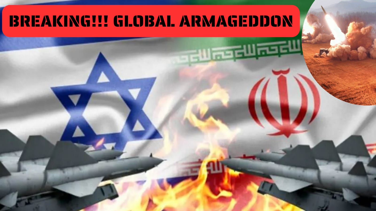 BREAKING NEWS!!! BOMBSHELL!!! Armageddon… as ISRAEL and IRAN Stand on the Brink of TOTAL WAR.(Updates)