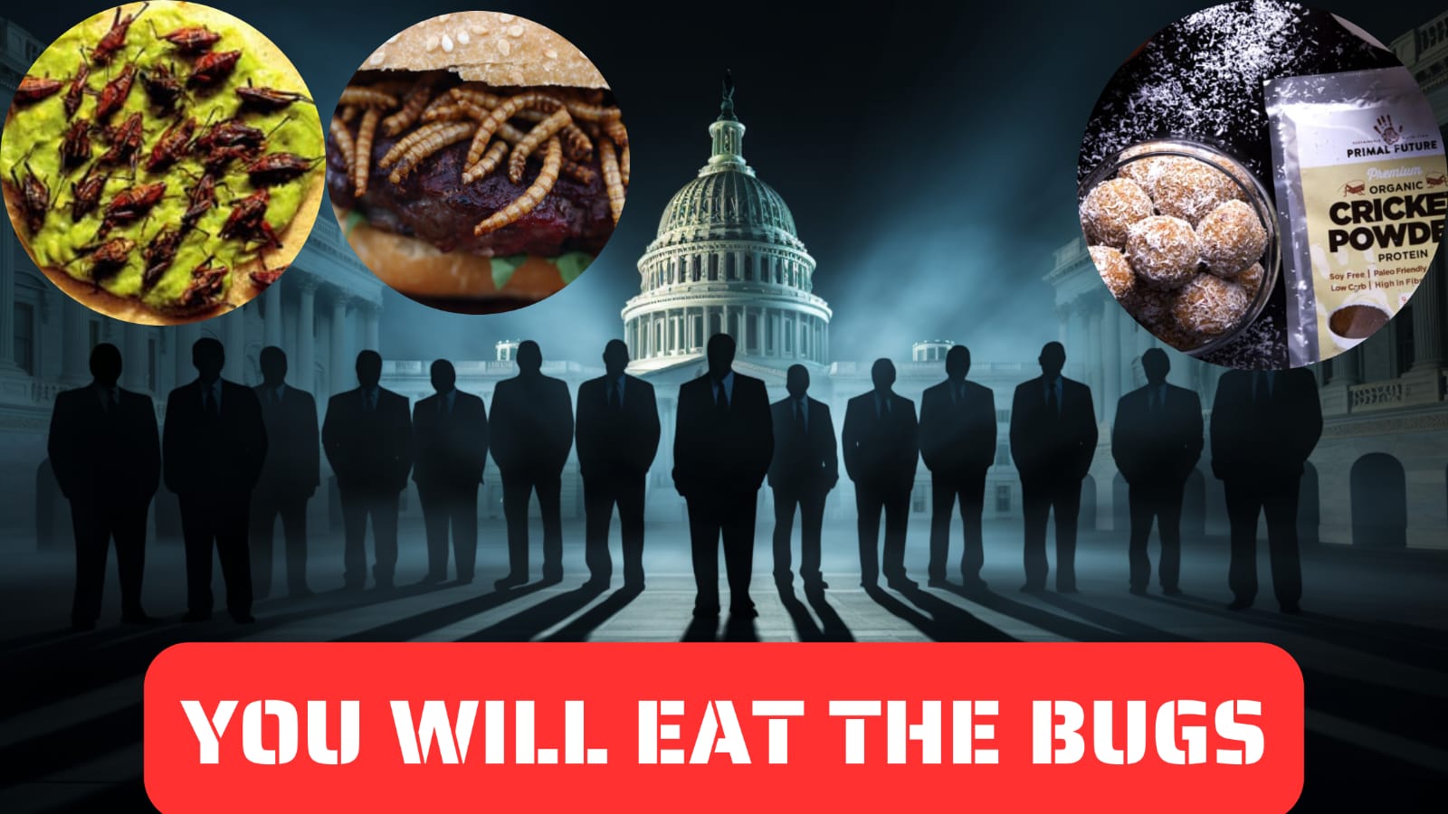 BREAKING NEWS: Democrats Block Amendment to Require Informing People if they’re Eating Bugs